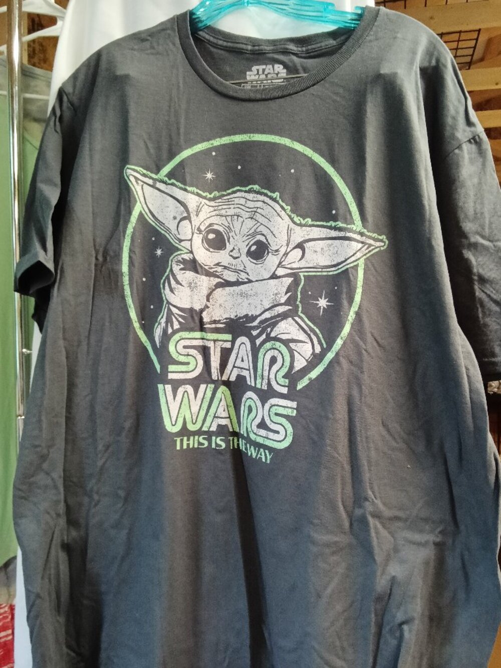 Star Wars Mandalorian T-Shirt XXL by Mad Engine - Baby Yoda Graphic